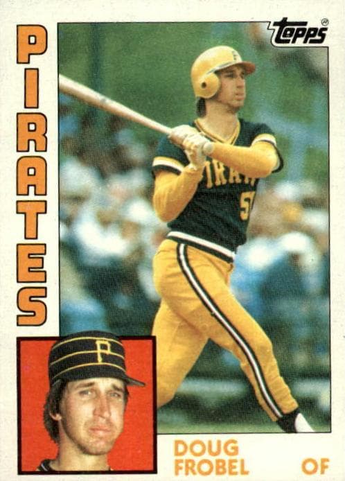Doug Frobel trading card