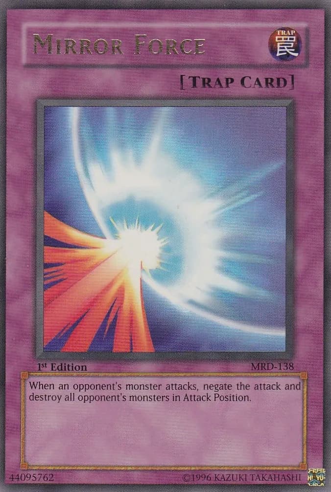 Mirror Force 2002 Yu-Gi-Oh! Metal Raiders