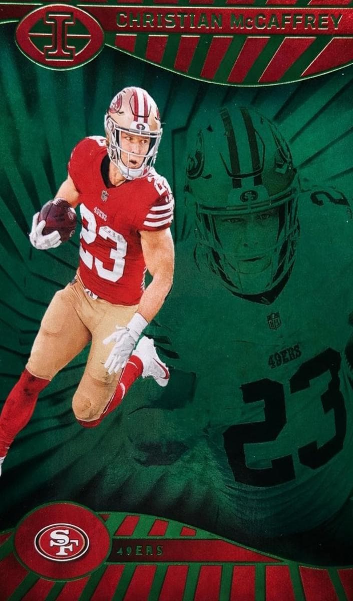 Christian McCaffrey 2024 panini Panini Illusions