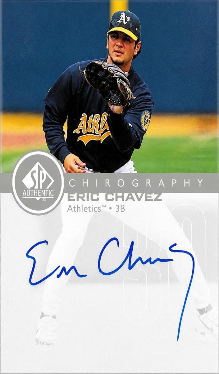 Eric Chavez 1999 unknown SP Authentic