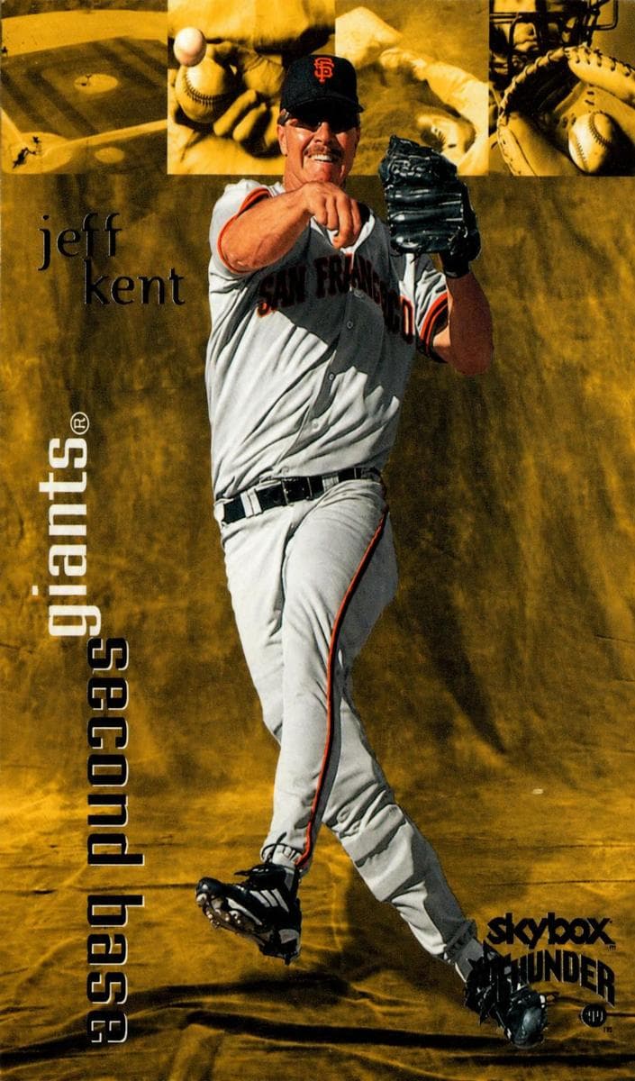 Jeff Kent 1999 fleer SkyBox Thunder