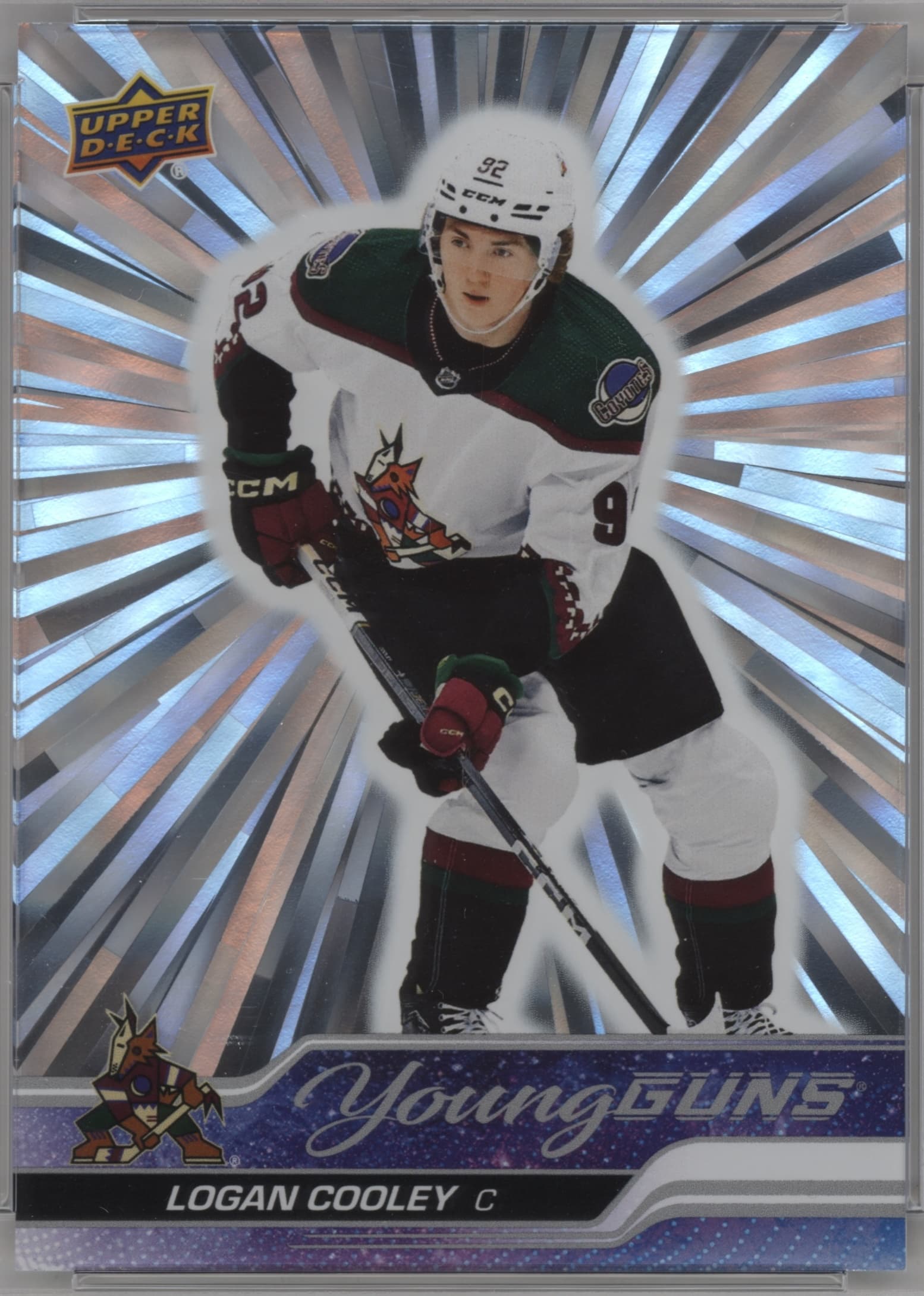 Logan Cooley trading card