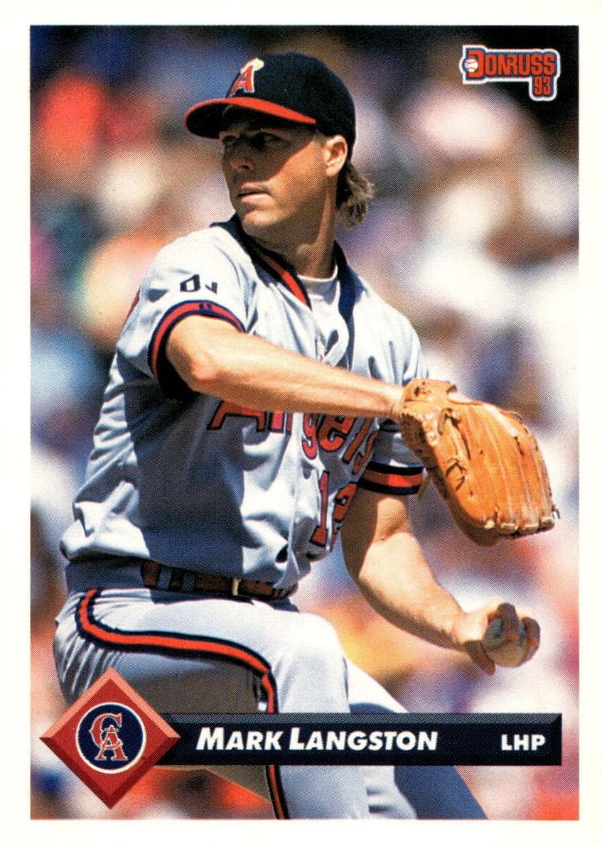 Mark Langston 1993 panini