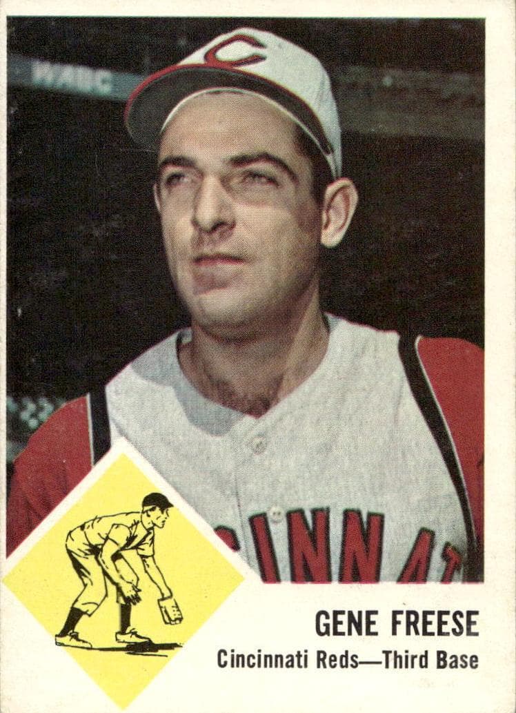 Gene Freese 1963 fleer Fleer