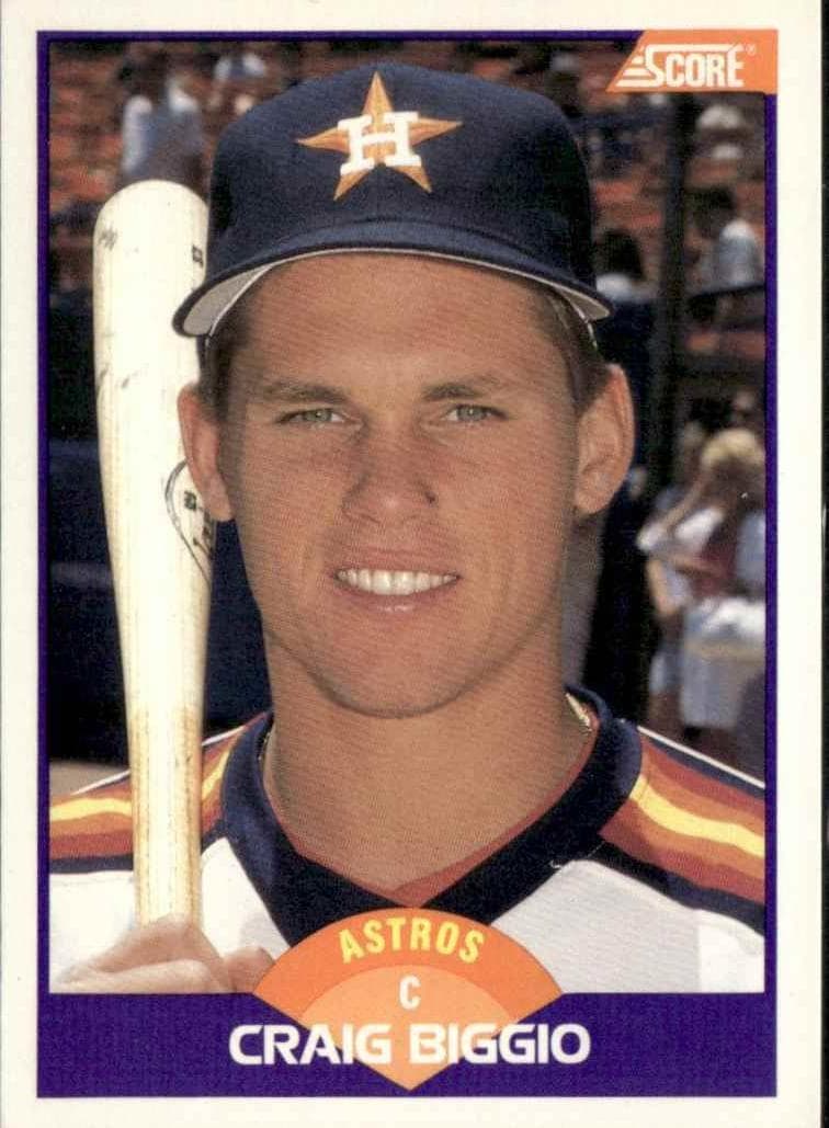 Craig Biggio trading card