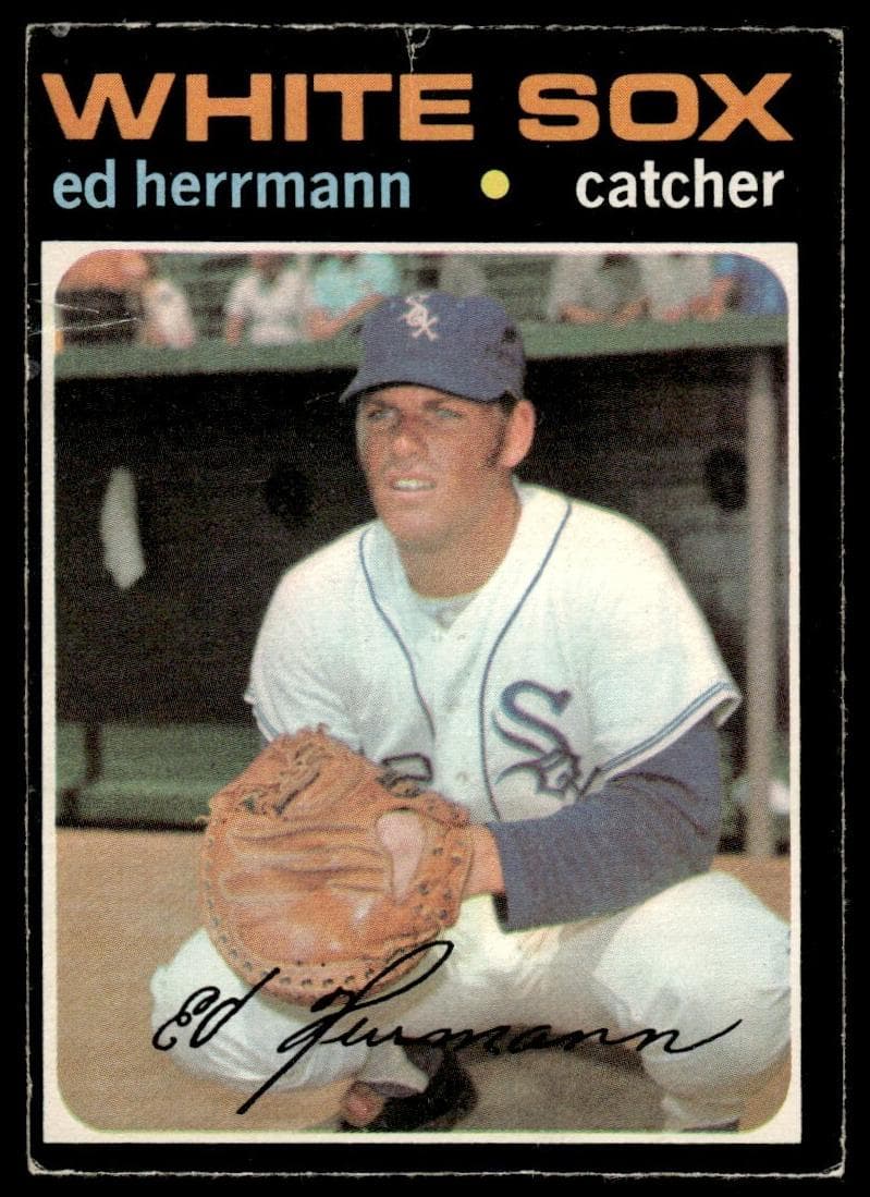 Ed Herrmann 1971 topps O-Pee-Chee