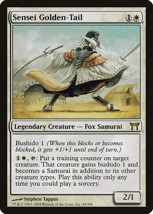 Sensei Golden-Tail 2004 Magic: The Gathering Champions of Kamigawa