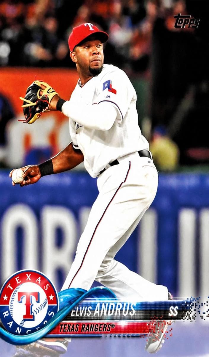 Elvis Andrus 2018 topps Topps