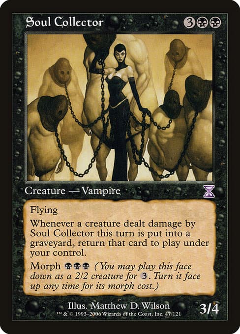 Soul Collector 2006 Magic: The Gathering Time Spiral Timeshifted Foil