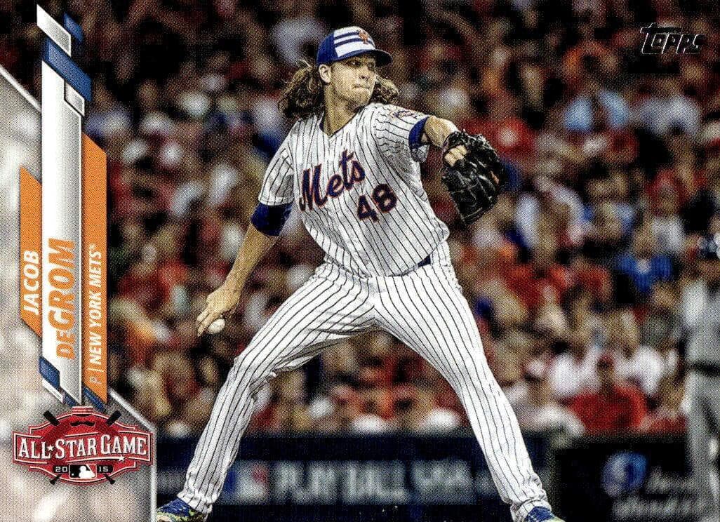 Jacob deGrom 2020 topps Topps Update