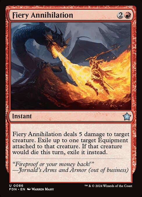 Fiery Annihilation #86