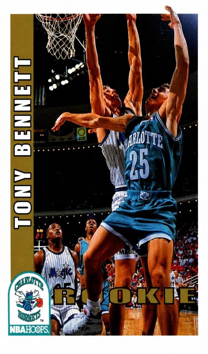 Tony Bennett 1992 panini Hoops