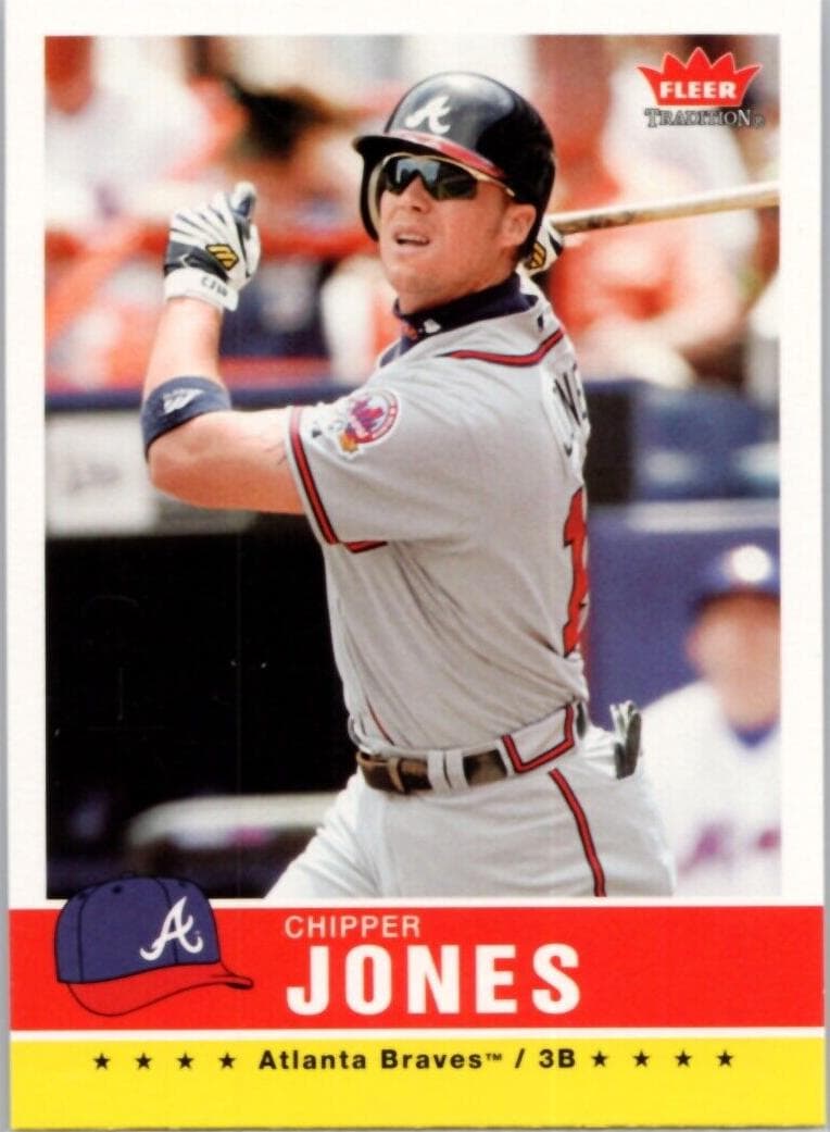 Chipper Jones 2006 fleer Tradition