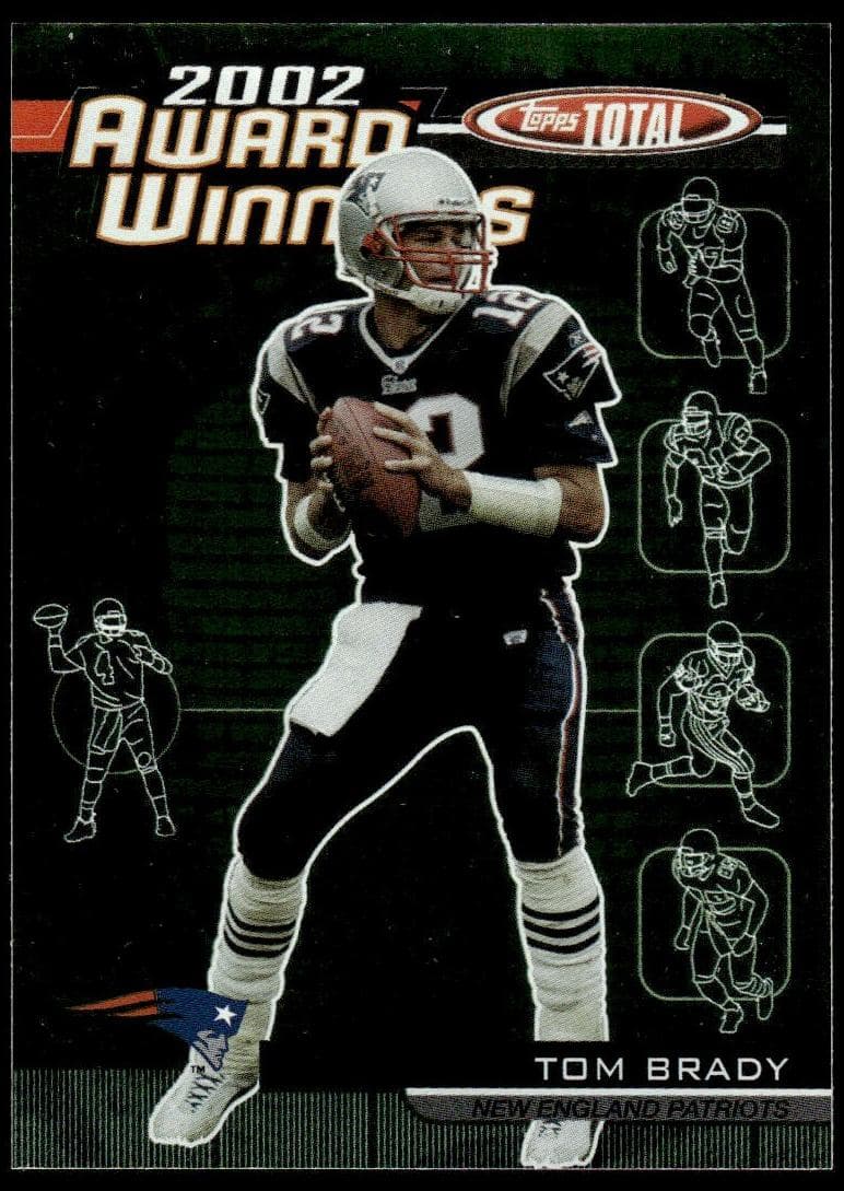 Tom Brady 2003 topps Topps Total