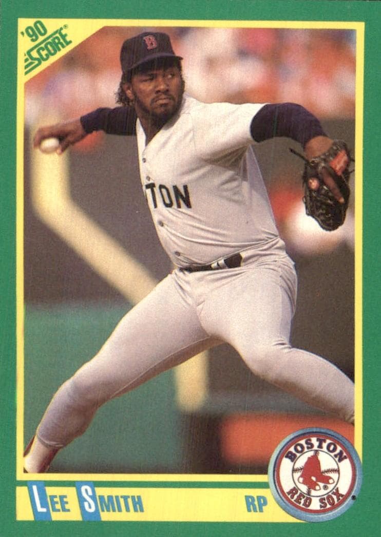 Lee Smith 1990 panini Score