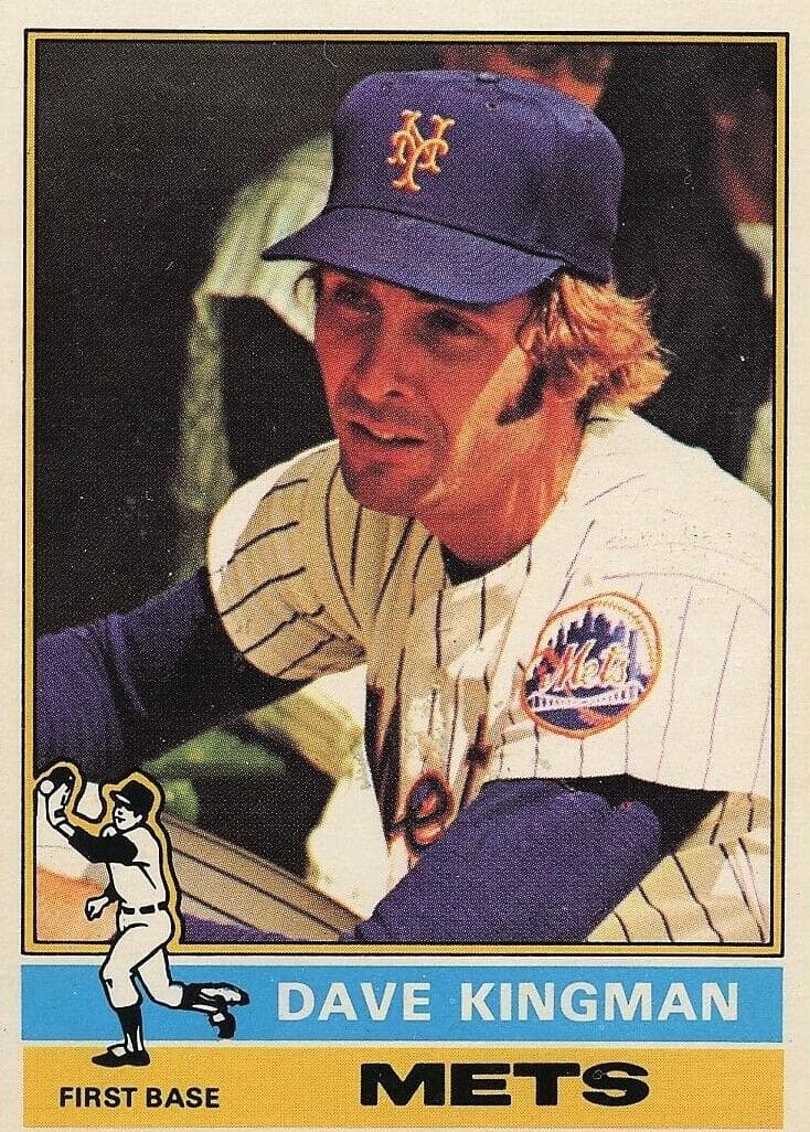 Dave Kingman 1976 topps O-Pee-Chee
