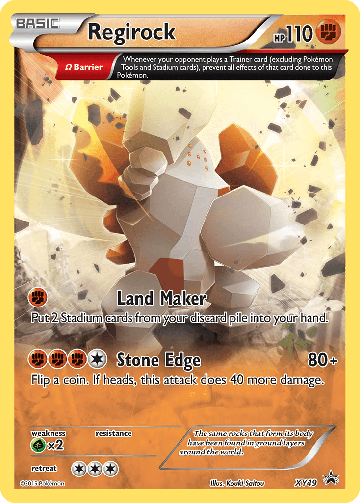 Regirock 2004 Pokemon