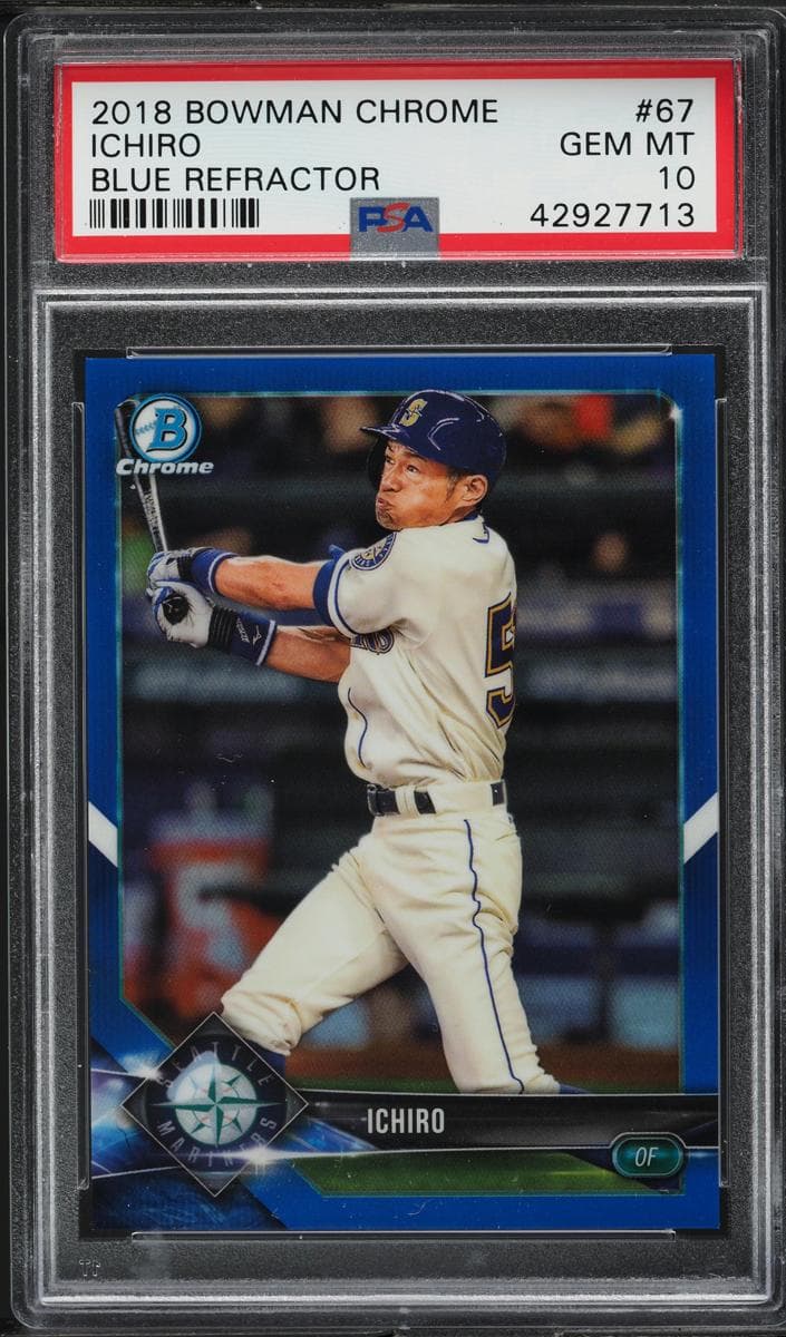 Ichiro 2018 bowman Bowman Chrome