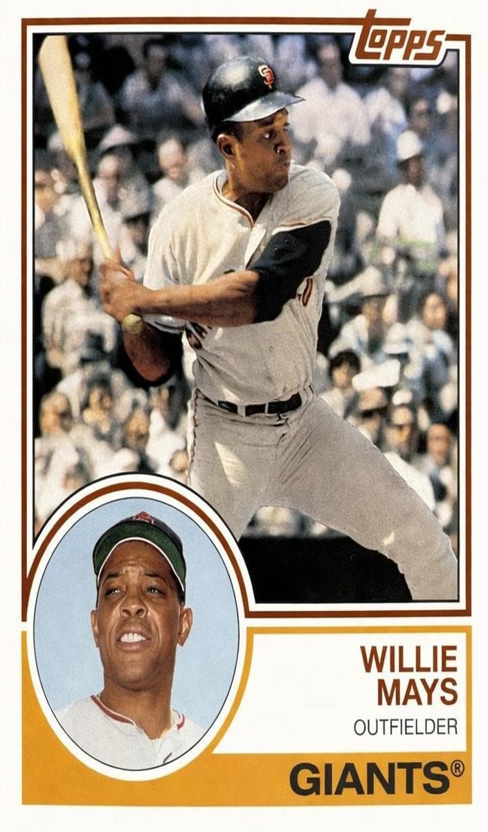 Willie Mays 2015 topps