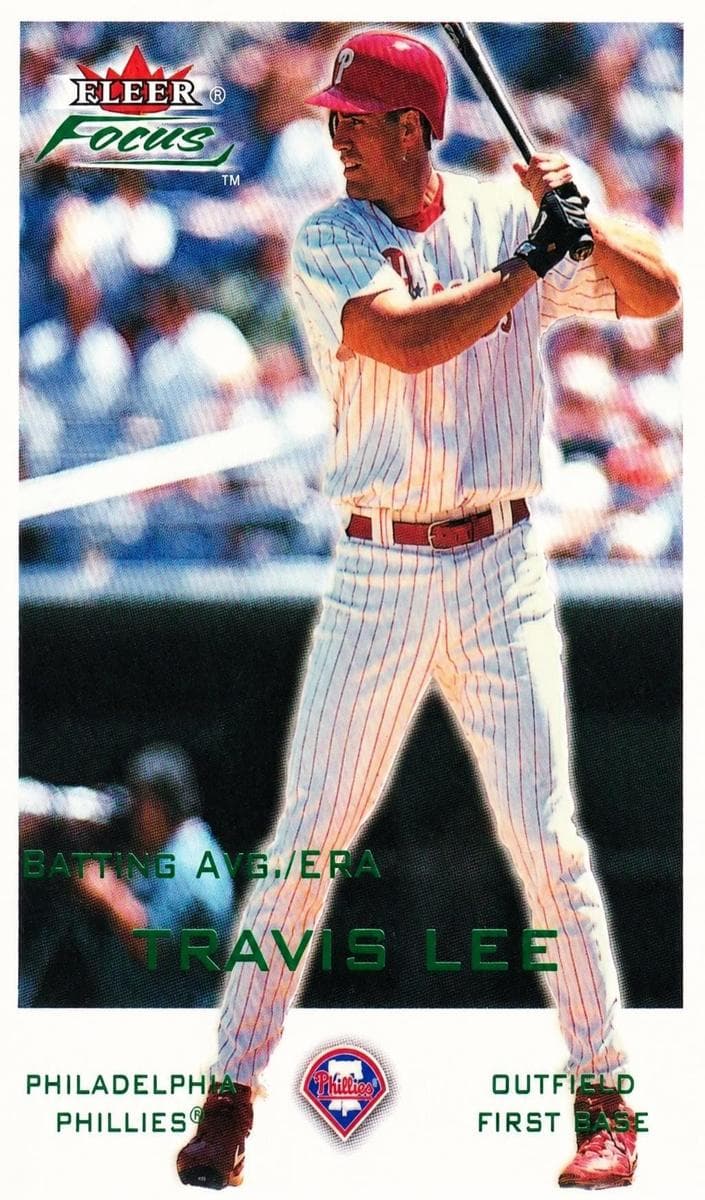Travis Lee 2001 fleer Fleer Focus