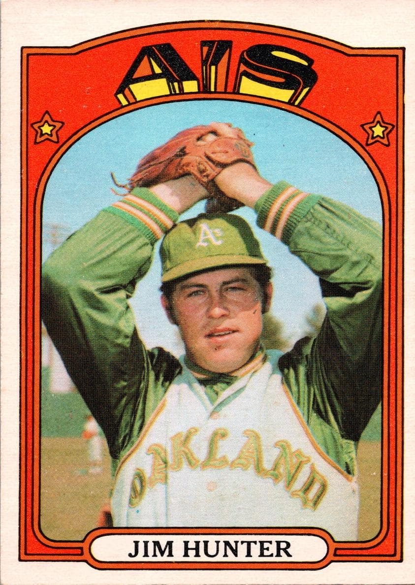 Catfish Hunter 1972 topps