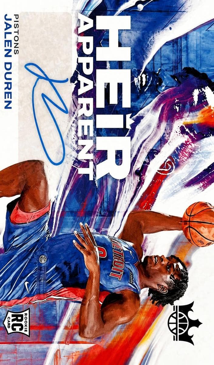 Jalen Duren 2022 panini Panini Court Kings