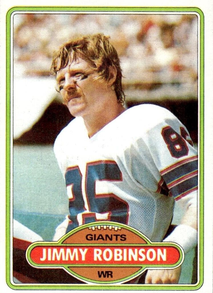 Jimmy Robinson 1980 topps Topps