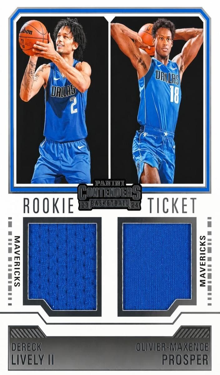 Dereck Lively II / Olivier-Maxence Prosper 2023 panini