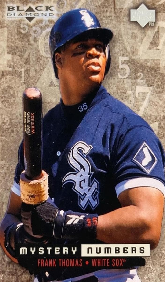Frank Thomas 1999 upper-deck Upper Deck Black Diamond