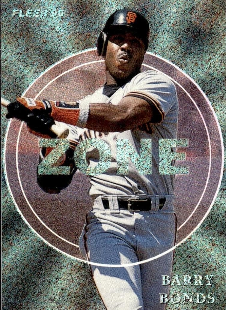 Barry Bonds 1996 fleer Fleer
