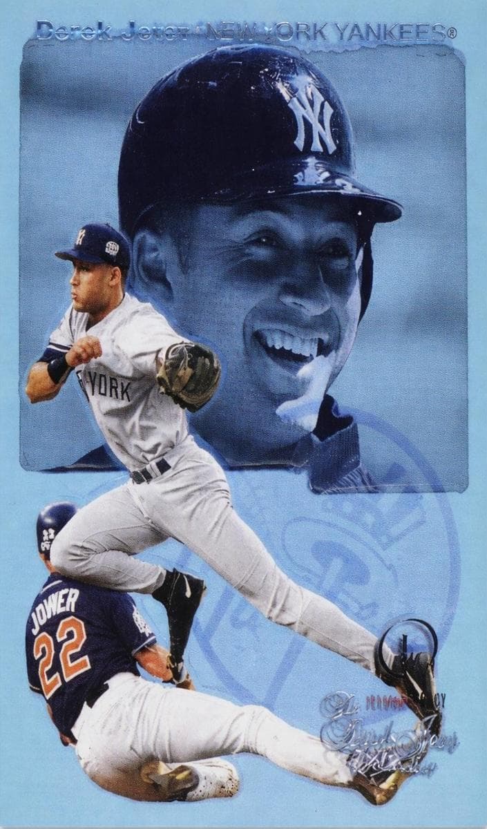 Derek Jeter 2002 fleer