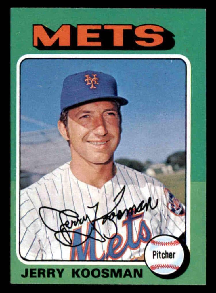 Jerry Koosman 1975 topps Topps