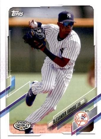 Alexander Vargas 2021 topps