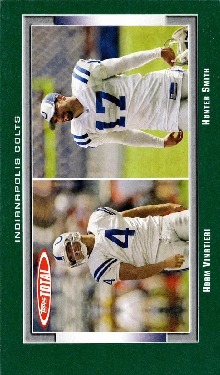 Hunter Smith / Adam Vinatieri #45