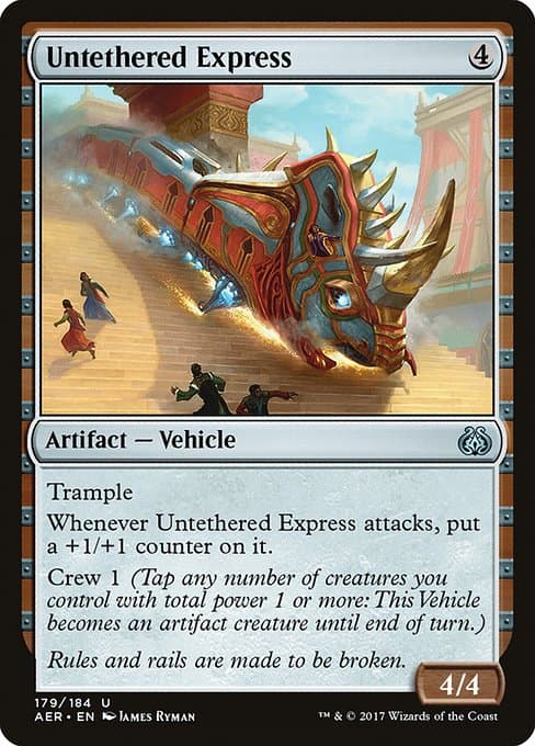 Untethered Express 2017 Magic: The Gathering Aether Revolt