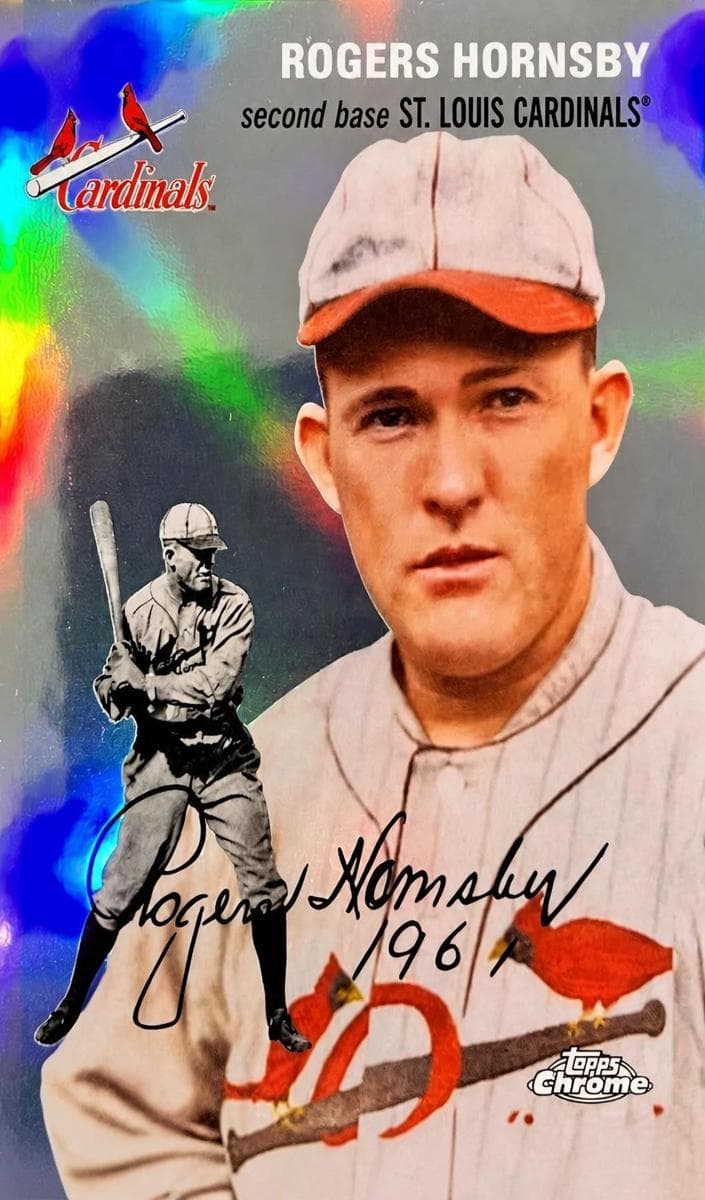 Rogers Hornsby 2023 topps