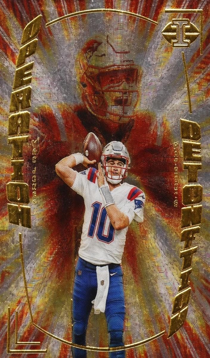 Mac Jones trading card