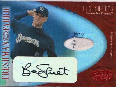 Ben Sheets 2001 leaf