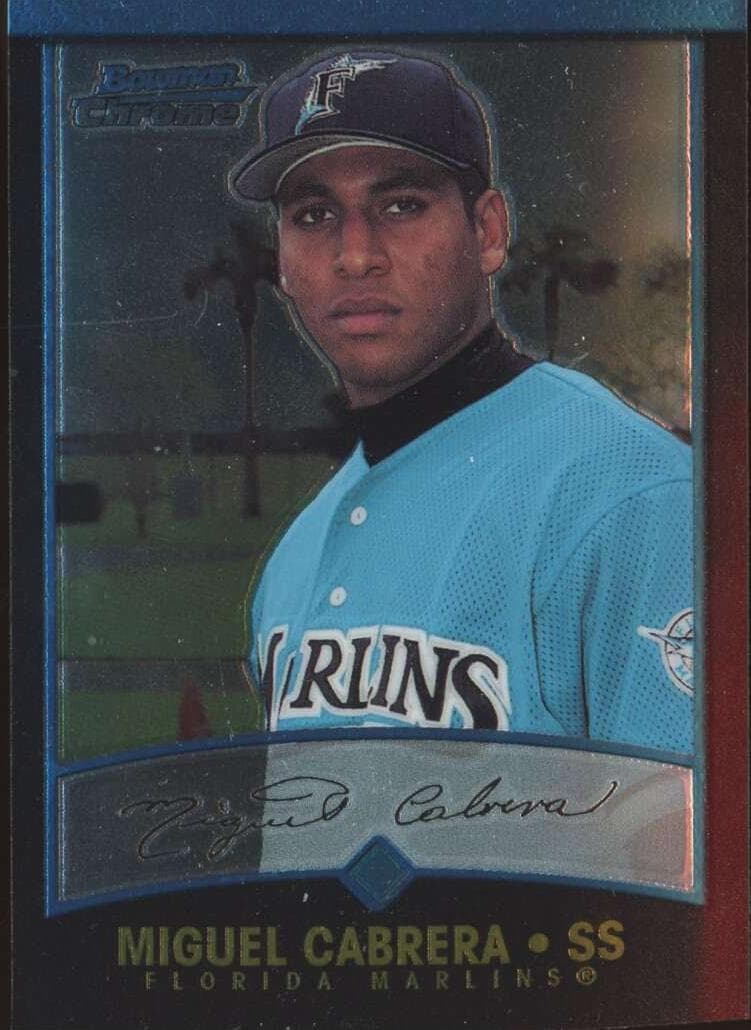 Miguel Cabrera 2001 bowman