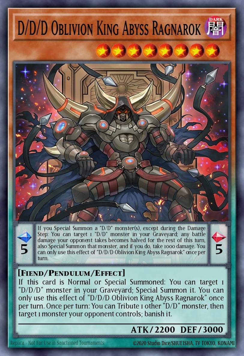 D/D/D Oblivion King Abyss Ragnarok #SDPD-EN012