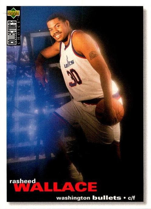 Rasheed Wallace 1995 unknown Collector's Choice
