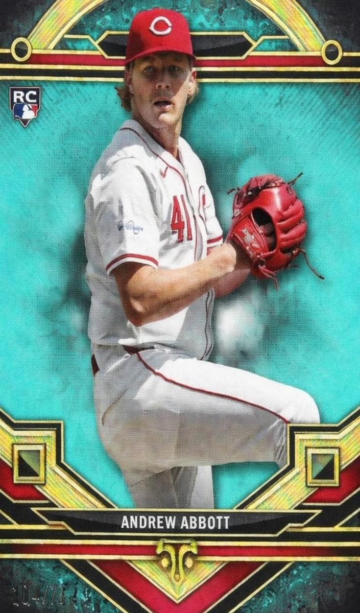 Andrew Abbott 2024 topps Topps Triple Threads