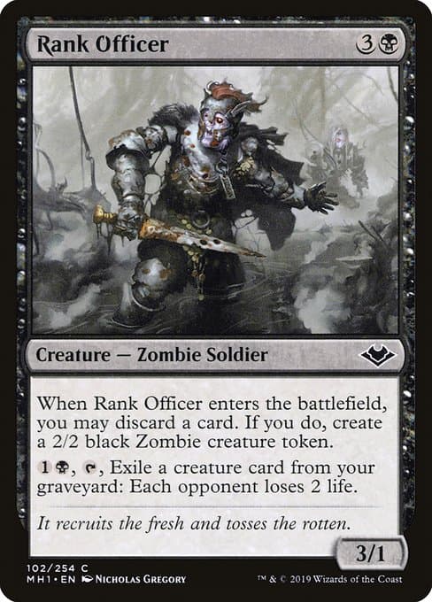 Rank Officer #102