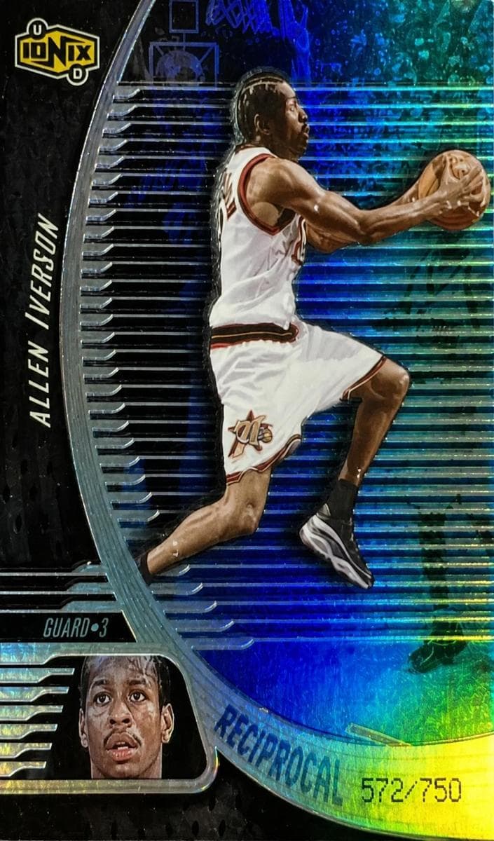 Allen Iverson 1998 upper-deck Ionix