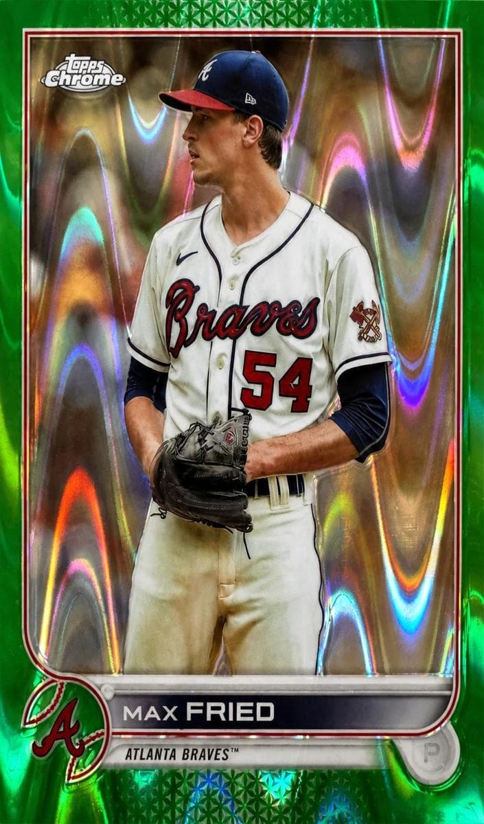 Max Fried 2022 topps Topps Chrome