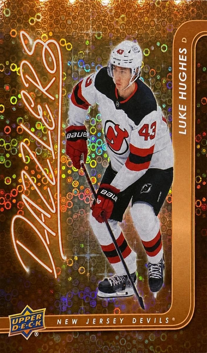 Luke Hughes 2024 upper-deck Upper Deck