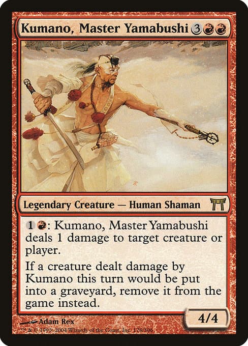 Kumano, Master Yamabushi 2004 Magic: The Gathering Champions of Kamigawa