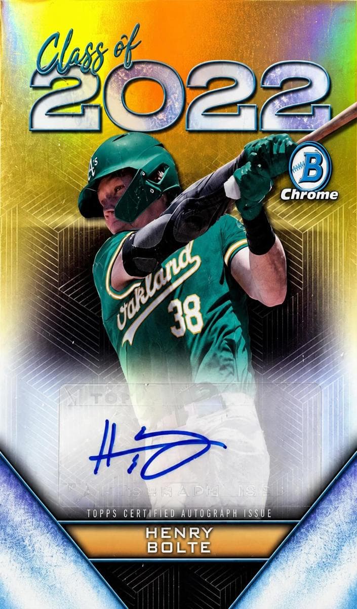 Henry Bolte 2022 bowman Bowman Draft