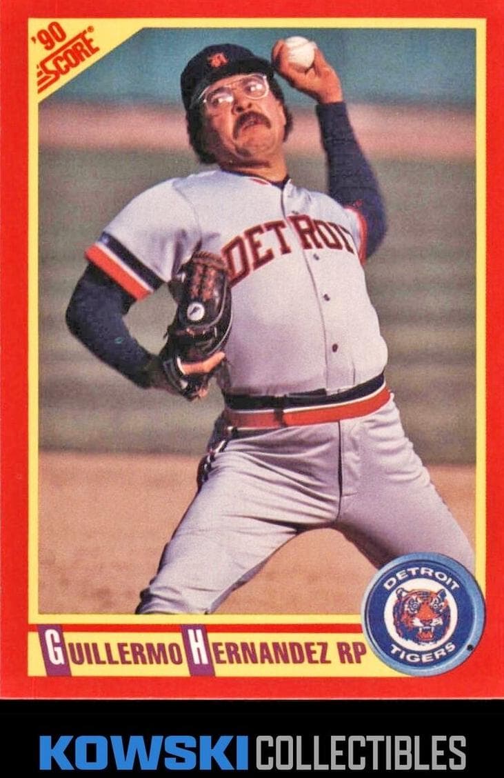 Guillermo Hernandez trading card