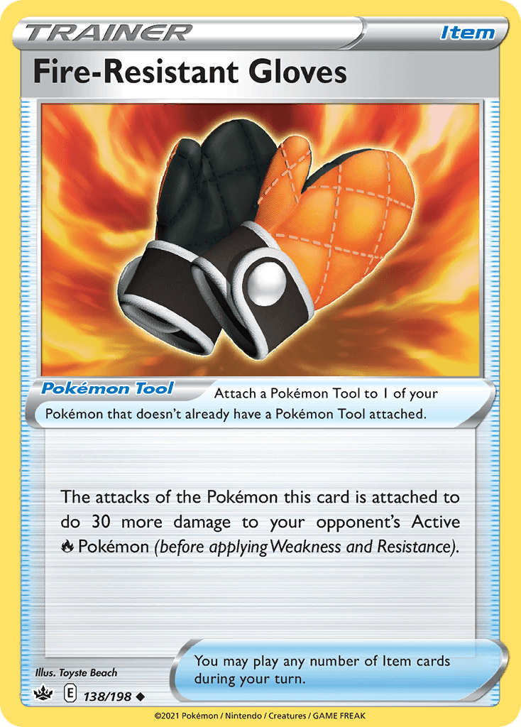 Fire-Resistant Gloves 2021 Pokemon